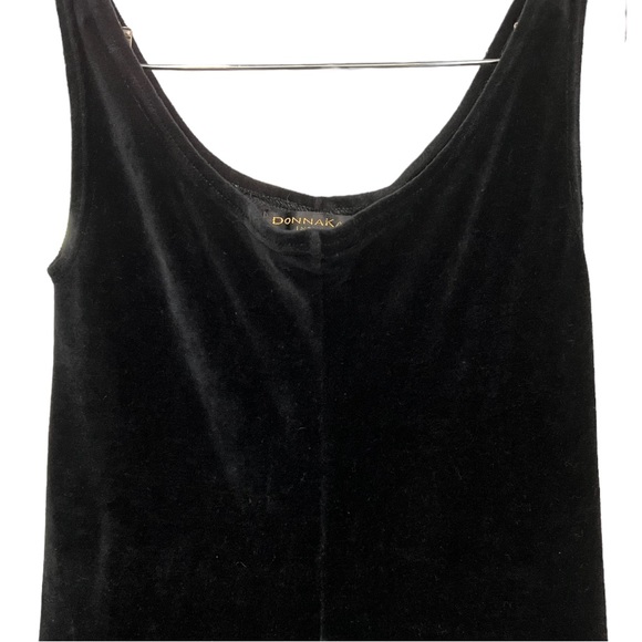 DONNA KARAN intimates velvet jumpsuit. - Picture 4 of 5